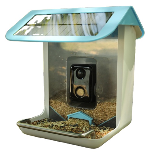 Bird Feeder Camera Wifi Smart Ai - 屋外野生動物用WiFiカメラ 写真・動画撮影 AIによる鳥種認識 ガーデン用スマートバードフィーダー
