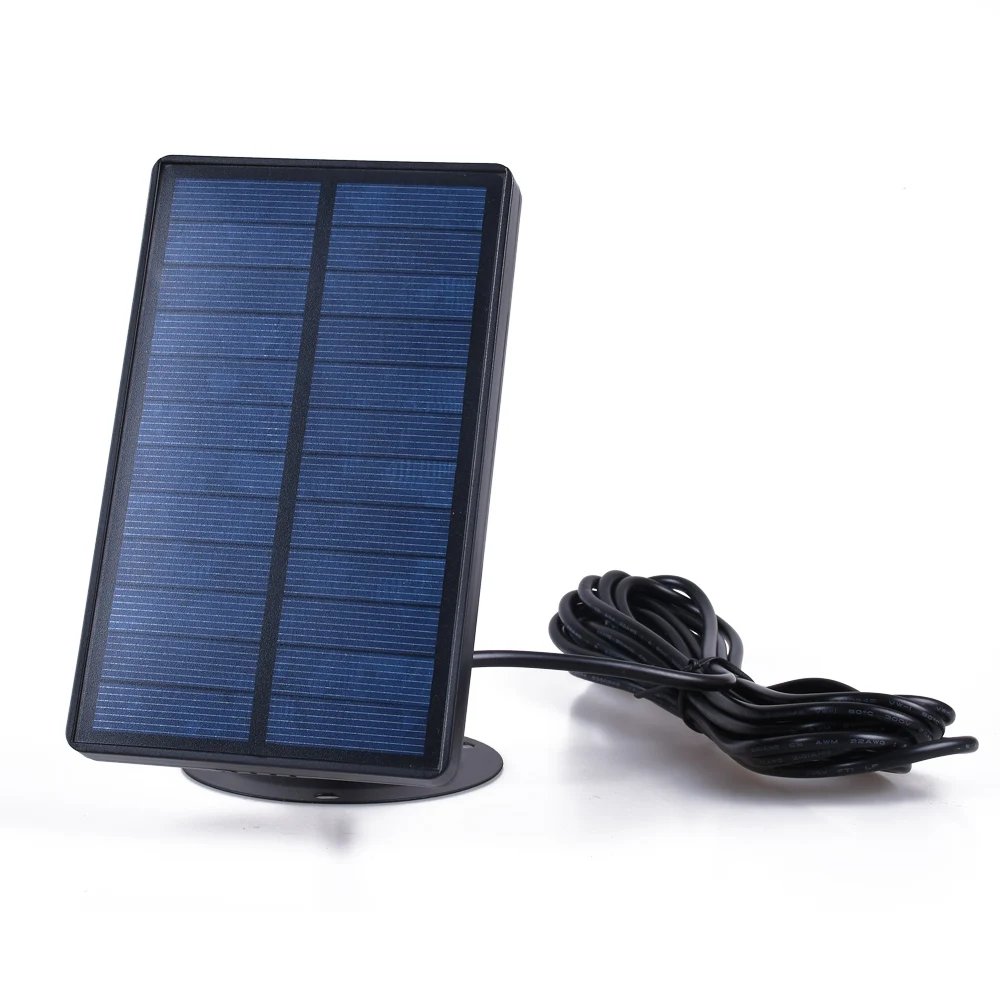 Trail Camera Solar Panel Powered - ソーラーパネルハンティングカメラ、充電器、外部バッテリー、Suntek Trailカメラ、hc300m、hc300、hc700m/g/a、機器カメラ用