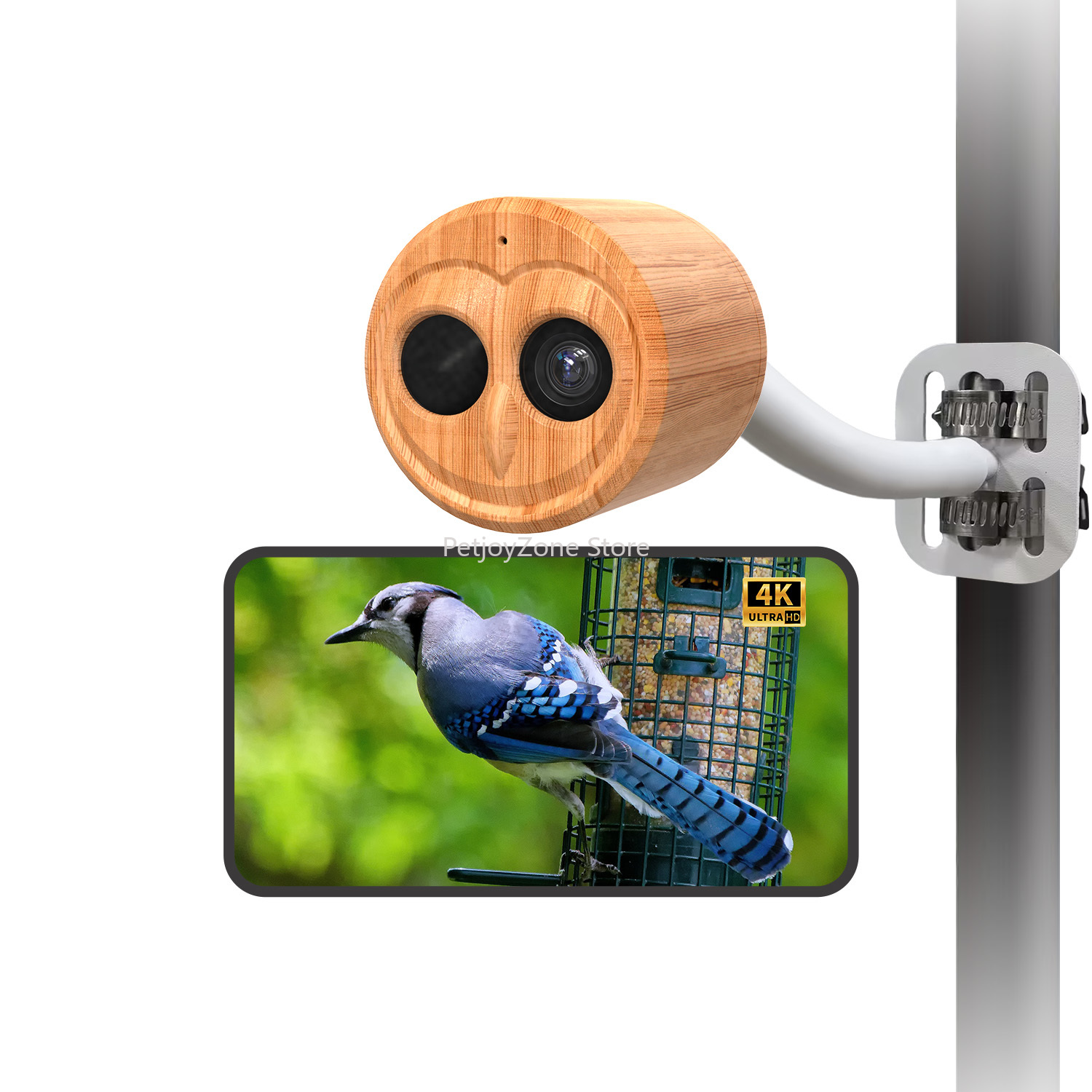 WILLFINE自動AI鳥類フィーダー カメラ付き4Kスマー - Bird Feeder Camera Wifi Smart Ai のレビューと価格