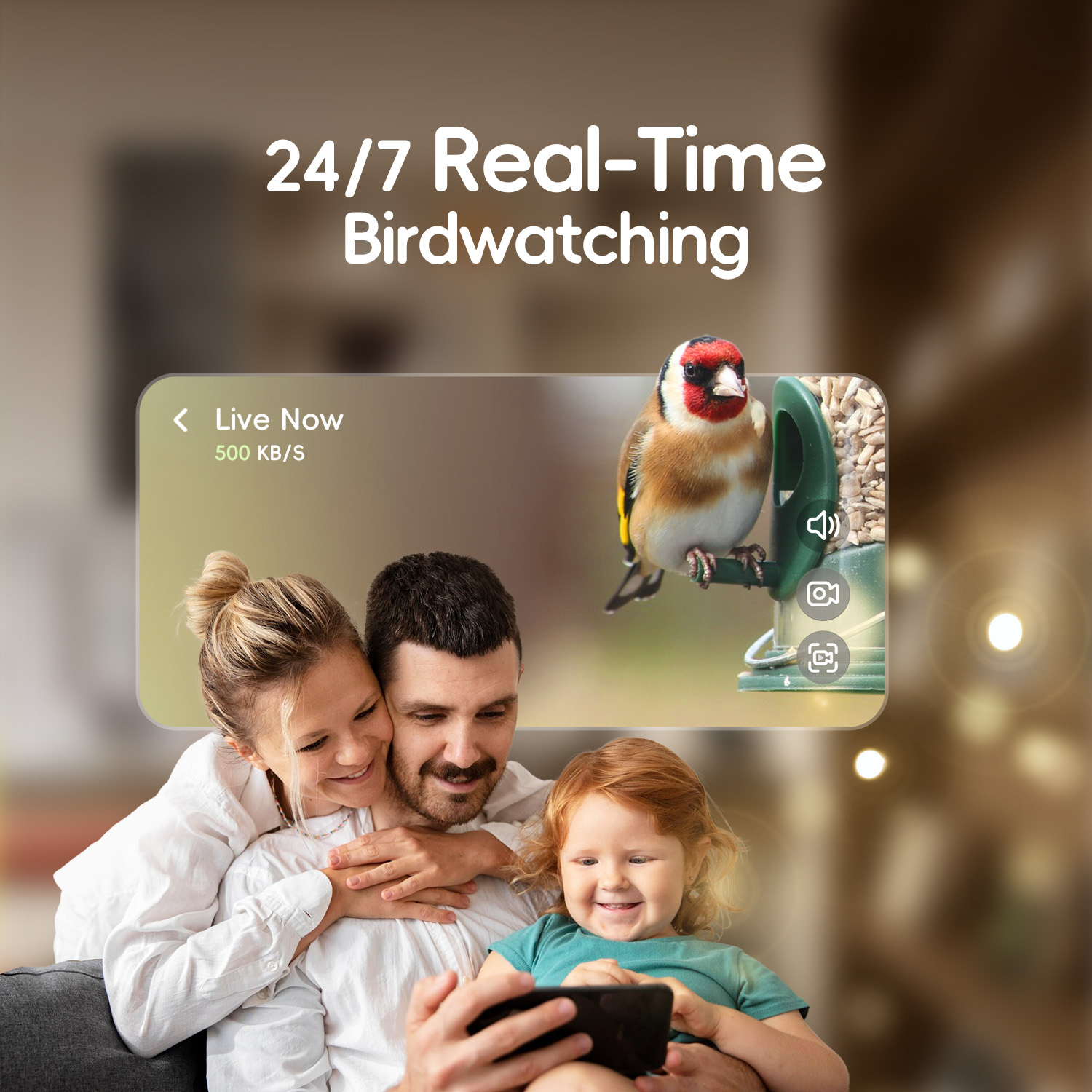 WILLFINE自動AI鳥類フィーダー カメラ付き4Kスマー - Bird Feeder Camera Wifi Smart Ai のレビューと価格