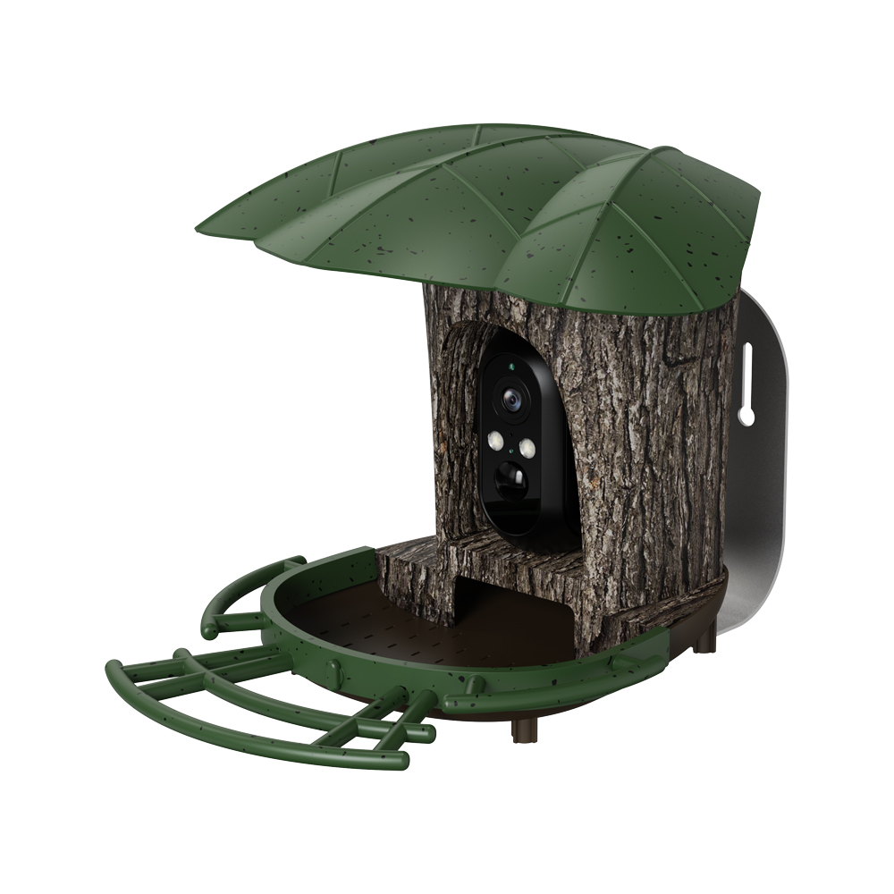 RS1 鳥識別カメラ 防水 2MP 6Wソーラーパネル 4G - Bird Feeder Camera Wifi Smart Ai のレビューと価格