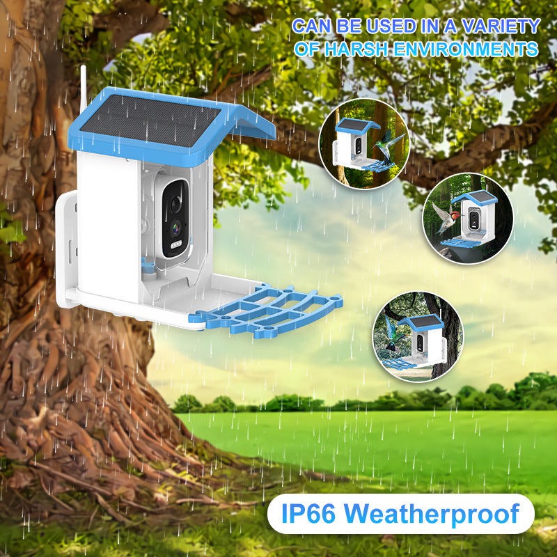 AI WiFi HD自動スマートバードフィーダーカメラ ソー - Bird Feeder Camera Wifi Smart Ai のレビューと価格