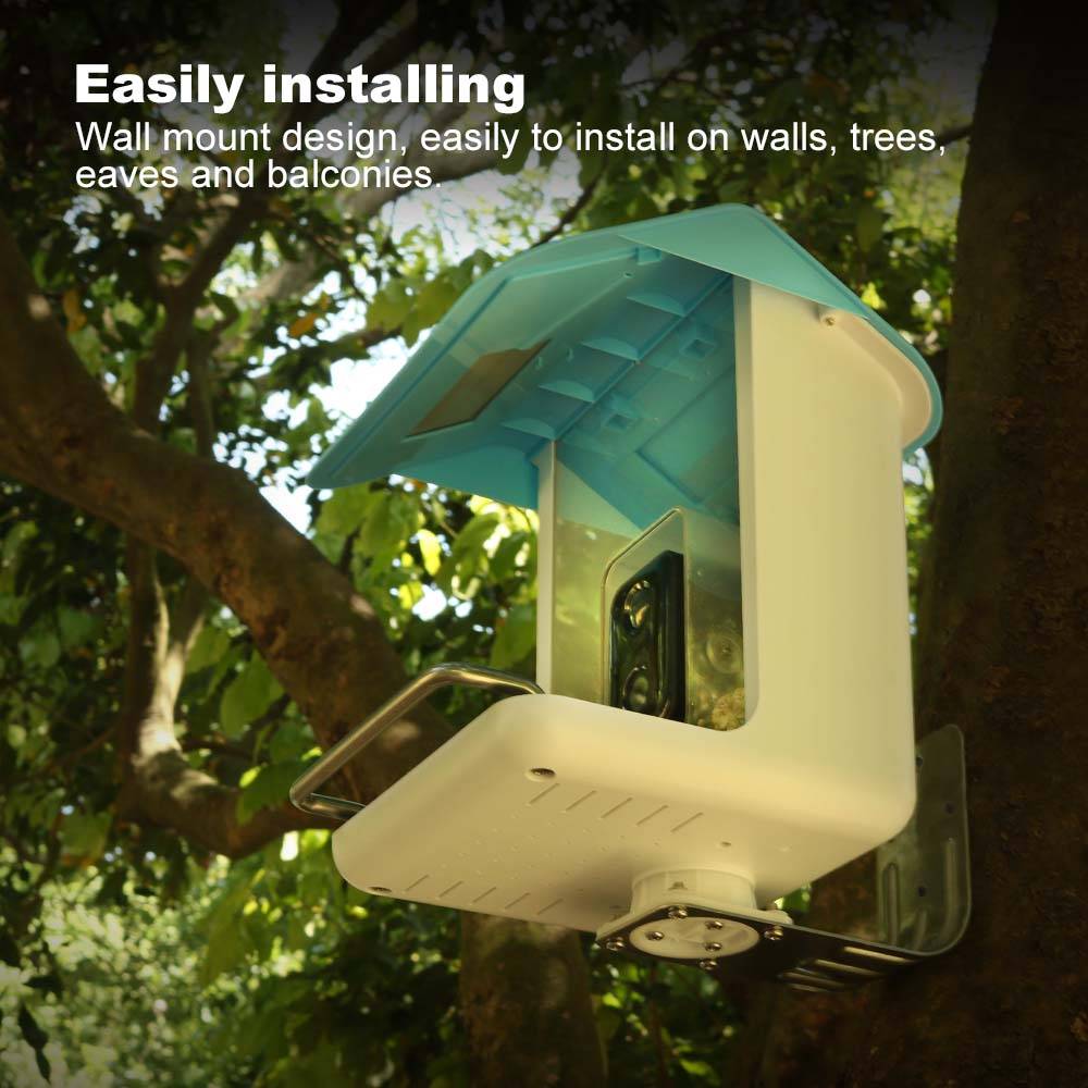 野生動物用Wi-Fiカメラ、AIによる鳥種認識機能付き、ソー - Bird Feeder Camera Wifi Smart Ai のレビューと価格