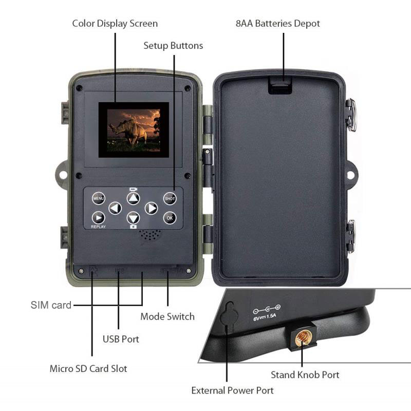 WIFIアプリ制御 Bluetoothトレイルカメラ 24M - Trail Camera Wifi Bluetooth App Control のレビューと価格