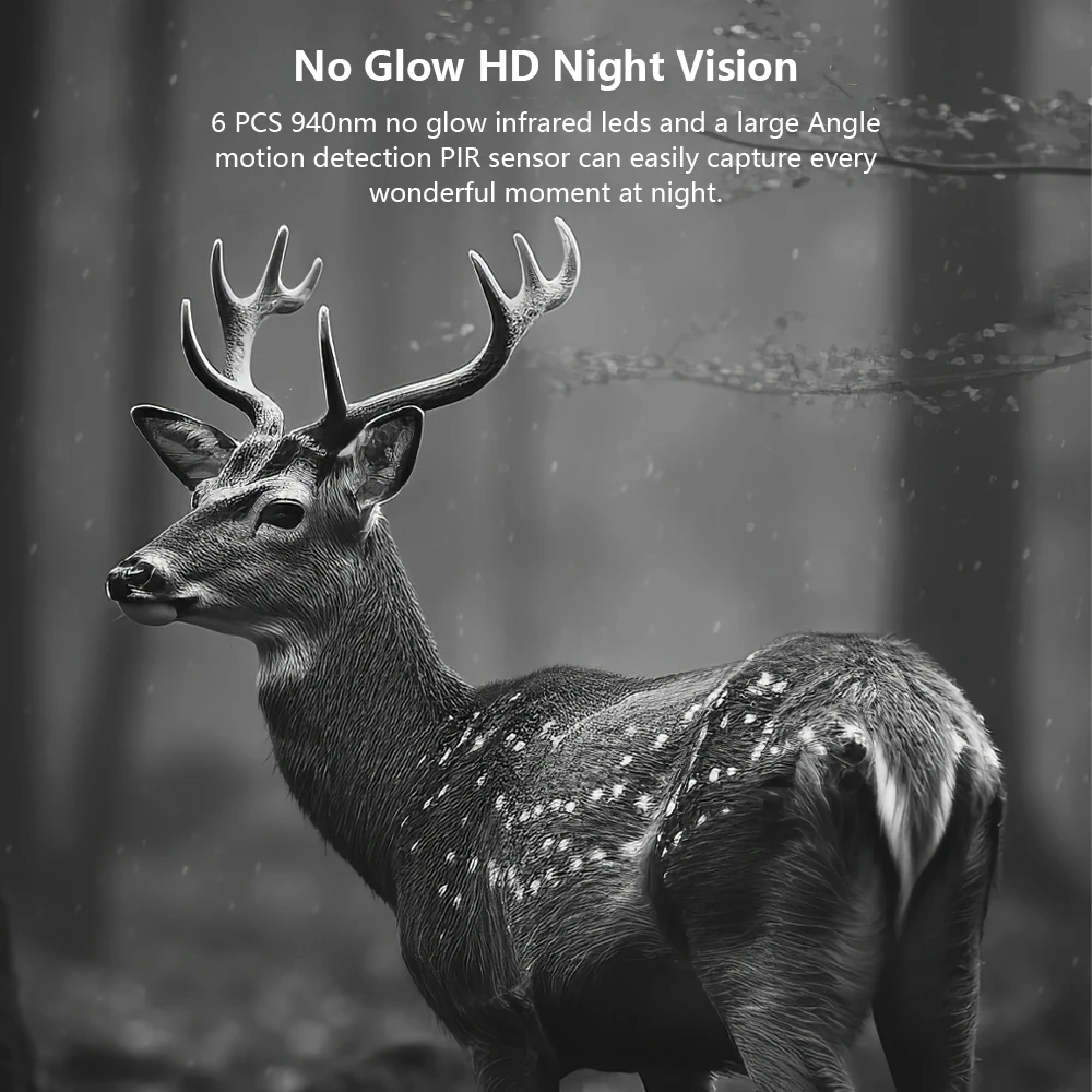 ヨーロッパ4G LTEセルラー野生動物ライブストリーミングト - Hunting Game Camera Night Vision No Glow のレビューと価格