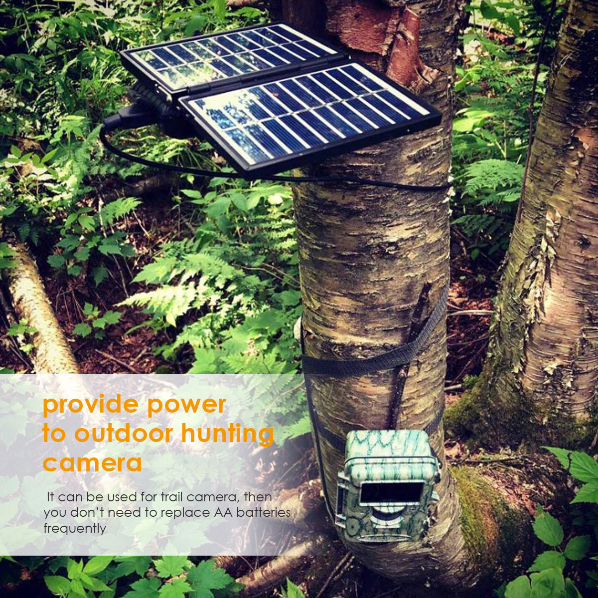 BolyGuardソーラーパネルパワーバンクソーラー充電器ボ - Trail Camera Solar Panel Powered のレビューと価格