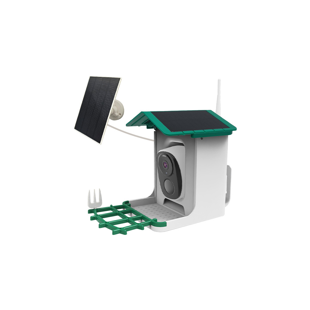 スマートバードフィーダー、ソーラーHDカラーウィファイカメラ - Bird Feeder Camera Wifi Smart Ai のレビューと価格