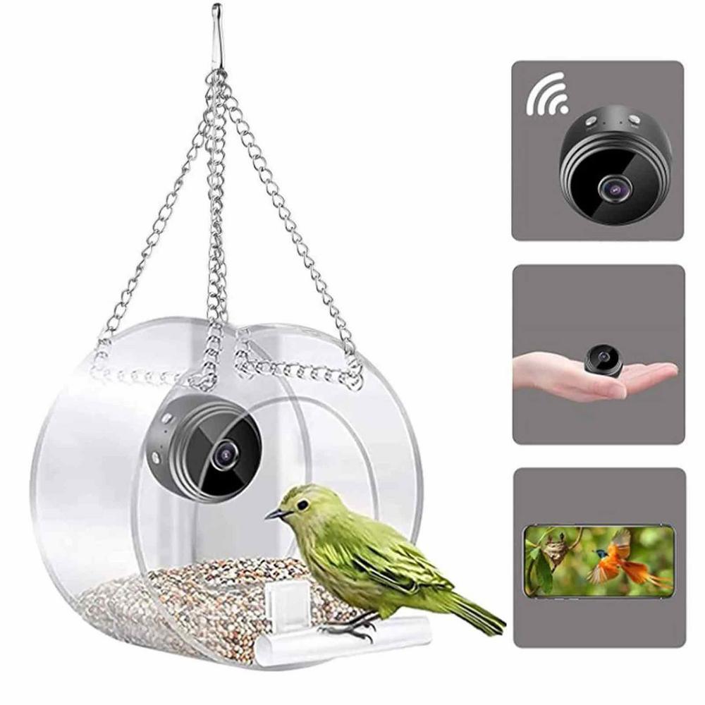 スマートバードフィーダー＆カメラ 屋外野生動物カメラ AI検 - Bird Feeder Camera Wifi Smart Ai のレビューと価格