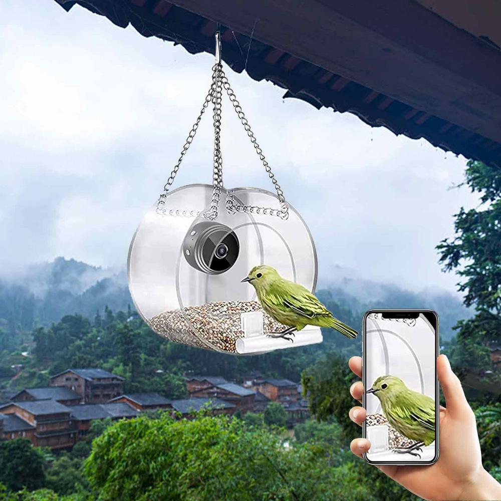 スマートバードフィーダー＆カメラ 屋外野生動物カメラ AI検 - Bird Feeder Camera Wifi Smart Ai のレビューと価格
