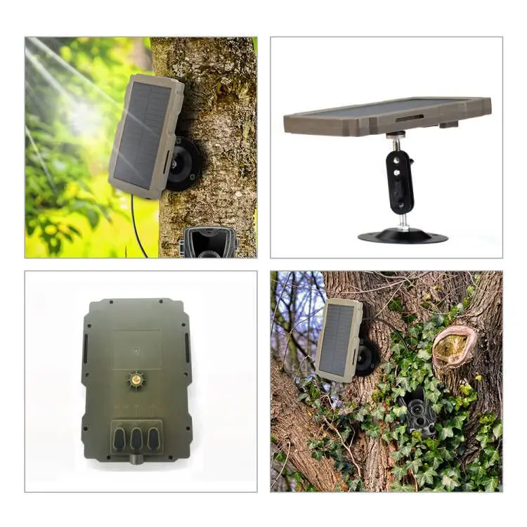トレイルカメラ用8000mAhソーラーパワーキット 6V/1 - Trail Camera Solar Panel Powered のレビューと価格