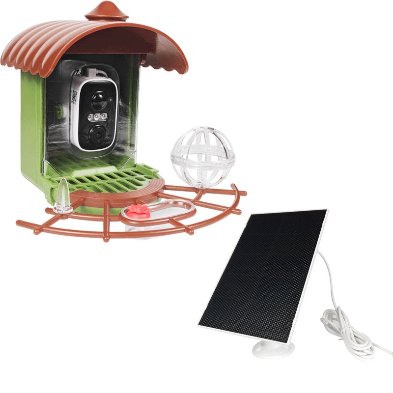 屋外用ソーラー式自動スマートAIバードフィーダーカメラ ビジ - Bird Feeder Camera Wifi Smart Ai のレビューと価格